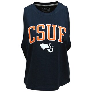 Local CSUF Racerback Cropped Tank